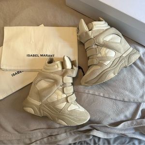 ISABEL MARANT - Balskee Beige 37